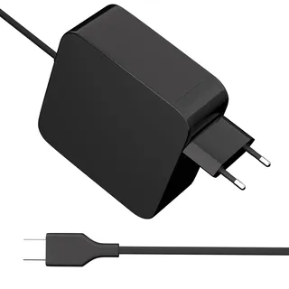 USB C Laptop Ladegerät 65W 45W für Samsung Chromebook 4 4+ Galaxy Book Pro 360 Notebook 7 9 Pro Galaxy Tab, XE521QAB XE520QAB XE513C24 XE350XBA NP950QDB NP930XDB W18-065N1E Netzkabel
