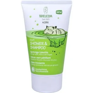Weleda Kids Spritzige Limette 2in1 Shower & Shampoo 150 ml