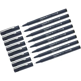 Schneider Pictus Fineliner-Set schwarz, 8 St.