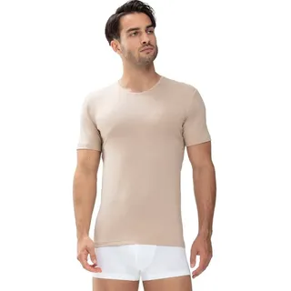 Mey Unterziehshirt Dry Cotton Functional Kurzarm, Rundhals-Ausschnitt, Single Jersey, mit extra-langem Rücken beige 5 (M)
