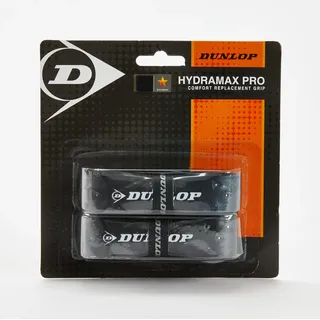 Squash Griffband Dunlop - Hydramax Pro 2er-Pack schwarz