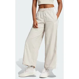adidas Essentials 3-Stripes Lifestyle Woven Parachute Pants, Wonder Alumina/White, XXL