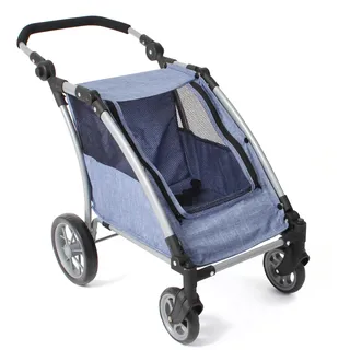 Bayer Chic 2000 Roadster Zwillingsbuggy Blau
