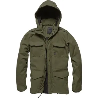 Vintage Industries Darren Parka Jacke, grün, M