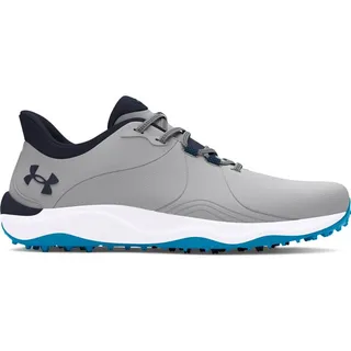 Under Armour Herren Drive Pro HOVR Golfschuhe - Grau/Capri/Marineblau - UK 8 - 42 EU