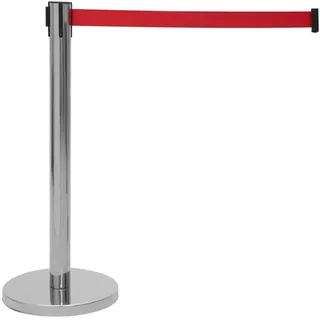 Eurolite Absperrsystem mit rotem Gurt
