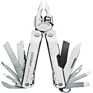 Leatherman Super Tool 300-19-in-1-Multi-Tool mit starker Zange für harte Jobs - Silber