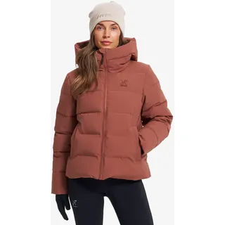 Voight Puffer Jacket Damen Pink Mahogany, Größe:M - - Rosa