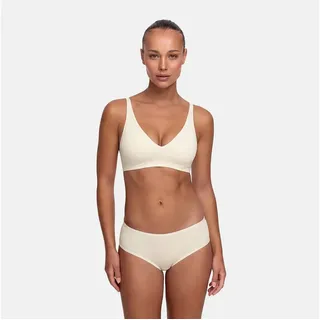 creamy fabrics Cfab Push Up BH Damen ohne Bügel, nahtlos mit herausnehmbaren Pads, verstellbaren Trägern und weichem atmungsaktivem Material für Glatte Looks - XXL