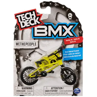 Tech Deck, BMX-Fingerfahrrad, authentisches Mini-BMX für actionreiche Stunts, original Artwork, Fingerakrobaten ab 6 Jahren, Zufallsauswahl: Keine bestimmte Sorte wählbar