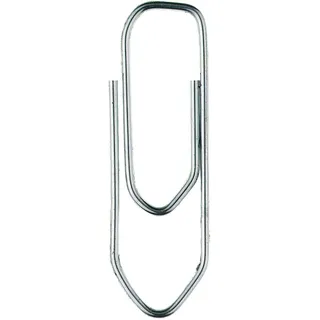 Alco Briefklammer Stahl verzinkt 26mm Metall glanzverz.100er