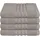 Handtuchset 50 x 100 cm hellgrau 4 St.