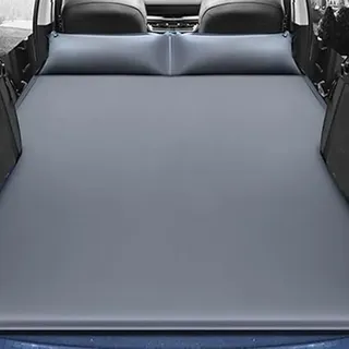 LOKORI Matratze Auto Luftbett für Tesla Model S 2016 2017 2018 2019,Tragbar Dickere Rücksitz Kofferraum Reisen Luftkissen Reise Campingzubehör,D-Grey