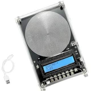 Wouueso Kundenspezifischer Frequenzgenerator V2, 7,83Hz -Wellen-Resonanzgenerator 0,01Hz~200000Hz Einstellbare Sinuswellenresonanz A