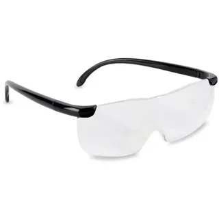 ELONEO Lupenbrille Vergrößerungsbrille, 160% Vergrößerung schwarz