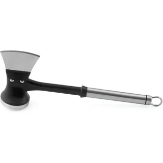 Weis Fleischstaker/Beil, Edelstahl, 1 - Pack, Silber