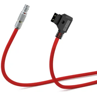 Alvin's Cables D-Tap-auf-2-Pin-Stecker-Stromkabel für Teradek SmallHD Z-CAM Blackmagic Pyxis, 45 cm, ultraweich und flexibel