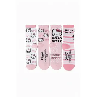 Cerdá LIFE'S LITTLE MOMENTS Unisex Kinder Pack Calcetines Piezas Diseño Cómodo Seguro | Hello Kitty Socken, 4 Stück, Hello Kitty, 31-34