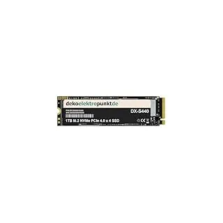 dekoelektropunktde 1TB M.2 NVMe Gen4 SSD Festplatte passend für Acer Predator Helios 300 (17", PH317-51/52), Alternatives Ersatzteil 2280 PCIe 4.0 x 4