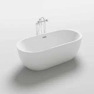 Home Deluxe Codo freistehende Ovalbadewanne 80 x 170 cm