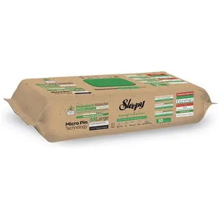 eruslu saglik ürünleri sanayi ve ticaret a.s. Sleepy Bio Oberflächen und Boden Reinigungstücher 2 in 1 Grün Limette & 1 Packung