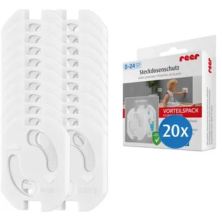 Reer Steckdosenschutz zum Kleben, 20