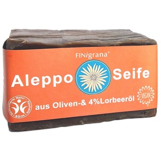 FINigrana Alepposeife 4% Lorbeeröl Seife 180 g