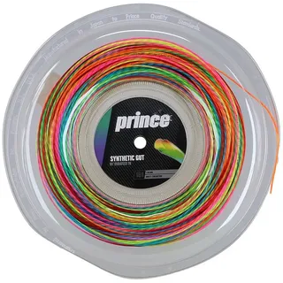 PRINCE Tennissaite Synthetic Gut Duraflex Limited Edition (Allround+Haltbarkeit) bunt 200 Meter Rolle