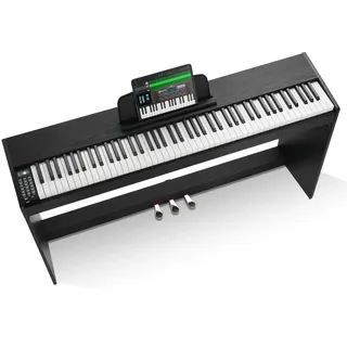 88 Tasten Digitalpiano Elektrisches Klaviere Doppeltastatur 1317x320x785mm