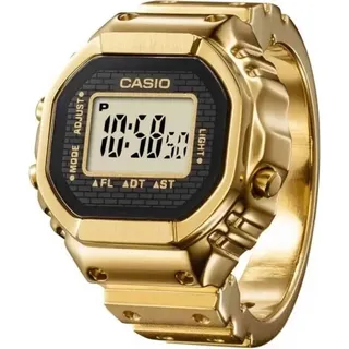 Casio Ring Uhr Digital Edelstahl 0 mm CRW-001G-9ER