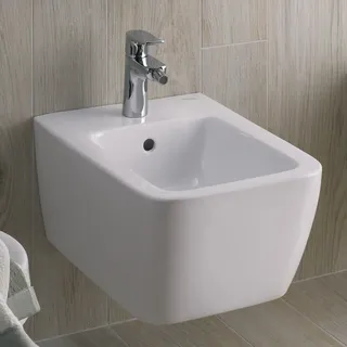 Geberit iCon Square Überlauf, weiß