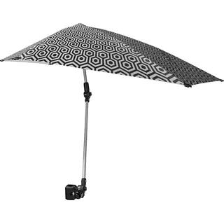 Sport-Brella Versa-Brella Regenschirm/Sonnenschirm – Schwarz/Weiß - Schwarz/Weiß