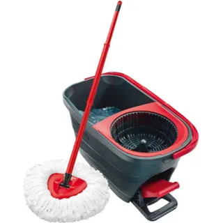 Vileda Wischmopp Turbo Smart Rot/Weiß