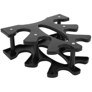 FRZY Modern Polypropylen Hantelständer für zu Hause und Fitnessstudio, 20 kg Tragfähigkeit, 2 Stück