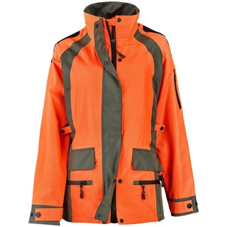 Hubertus Damen-Hundeführerjacke Dog Keeper, oliv-orange, 34