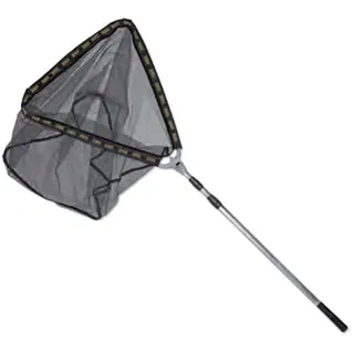 Zebco Erwachsene Netze und Landungshilfen Klappkescher 3.00m Tele Rubber Net 3 Sec. 10mm Netze & Landungshilfen, Mehrfarbig