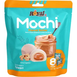 KUCHEN Royal Family Mochi Peanut Butter Cremefüllung einzeln verpackt 120g