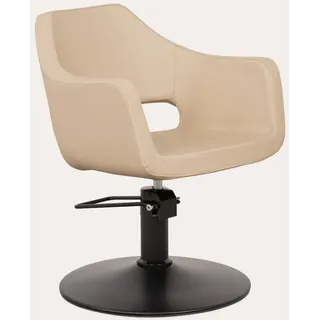 Ahsen Professional Stuhl AP - Friseurstuhl mit Hydraulik für Damensalons - 12 Models schwarz