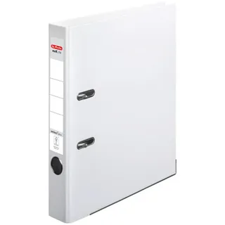 maX.file protect plus Ordner weiß Kunststoff 5,0 cm DIN A4