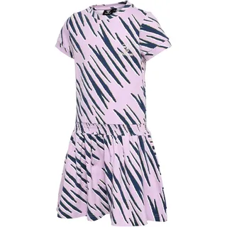 hummel Hmlrushy AOP kurzarm Kleid Mädchen in orchid bloom 134