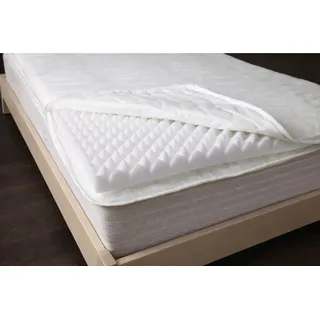 Matratzen Perfekt Kaltschaum Topper 140 x 200 cm weiß