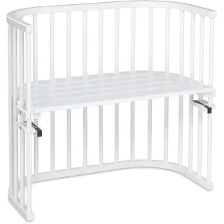 babybay Original Beistellbett seidenmatt weiß
