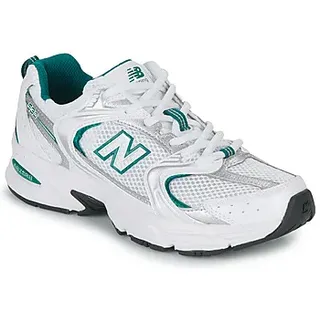 White/Silver Metallic/Vintage Teal 45