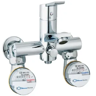 wasser gerate Badewannenzähler Eco Qn 1,5 - kalt Eichung 2025 Wassergeräte