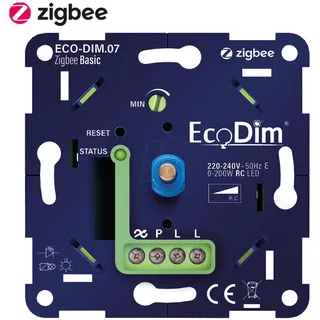 ECO-DIM.07-ZGB-B - LED-Dimmer, Zigbee Basic, 0-200 W, Phasenabschnitt (RC)