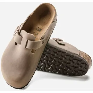 Birkenstock Boston Nubukleder geölt schmal tabacco brown 39