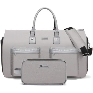 Modoker Kleidersack Anzughülle für Männer Frauen, Anzugtasche für Reisen, Kleidertaschen Schuhbeutel - 2 in 1 Hängender Koffer Anzug Reisetaschen, Hochwertige Kleiderhülle für Anzug und Kleid