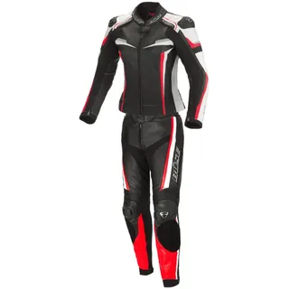 schwarz/weiß/neon-rot 38