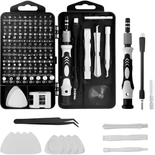 Feinmechaniker Schraubendreher Set, 115 in 1 Präzisions Werkzeug Kit Mini Schraubenzieher Set Handy Reparatur Werkzeug Set für Handy PC Computer iPhone Laptop Tablet PS5 Xbox Uhren Spielzeug Kamera