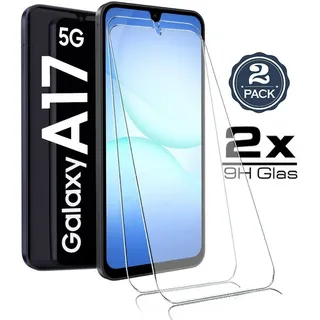 2X Für Samsung Galaxy A17 5G - Panzerglas Glasfolie Display Schutz Folie Glas Screen 9H Hart Echt Glas Displayschutzfolie 2 Stück